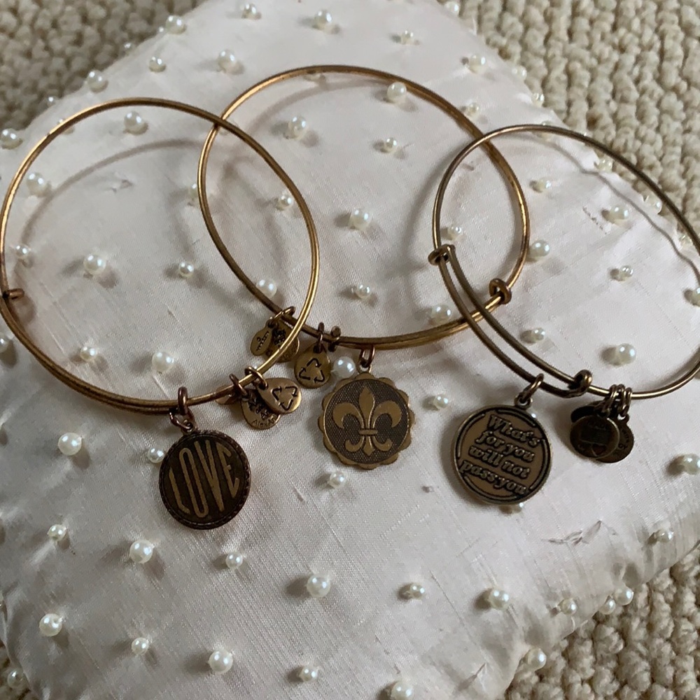 3 ALEX AND ANI BRACELETS